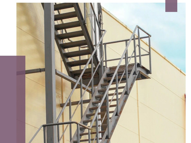 Пожарные лестницы в Тайшете от 12462 руб. — монтаж и продажа | ПРОЛЁТ-Тшт