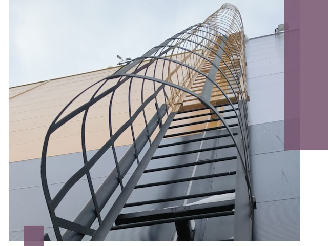 Изготовление и монтаж пожарных лестниц в Тайшете профессионально