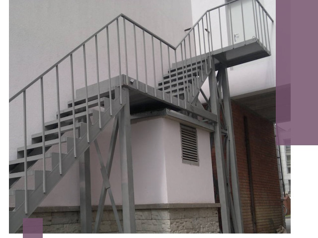 Монтаж пожарных лестниц под ключ в Тайшете с гарантией качества