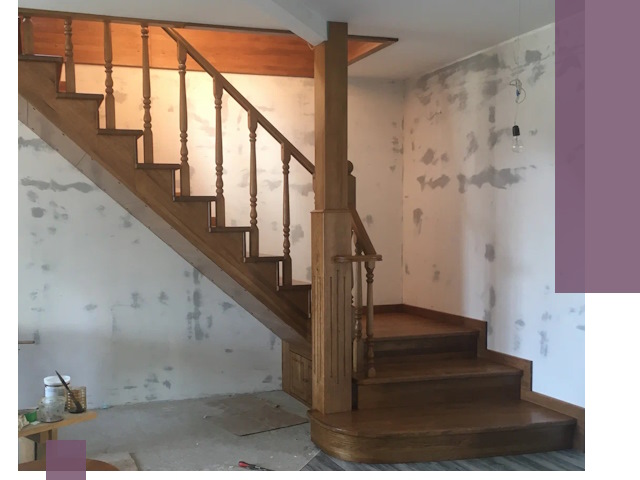 Ремонт деревянных лестниц в Тайшете: быстро и качественно