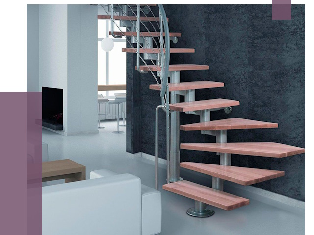 Модульные лестницы в Тайшете от 17135 руб. — купить в ПРОЛЁТ-Тшт