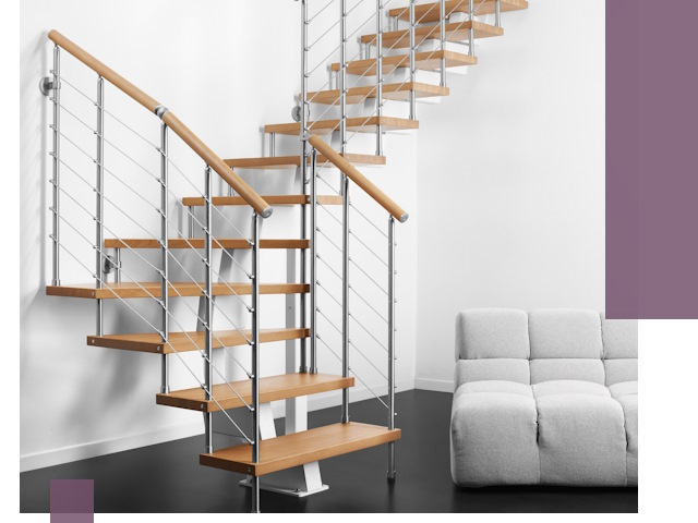 Модульные лестницы под ключ в Тайшете — монтаж и изготовление