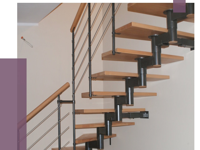 Изготовление модульных лестниц в Тайшете от 11683 руб. 