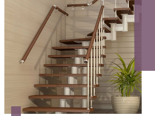 Изготовление модульных лестниц под ключ в Тайшете