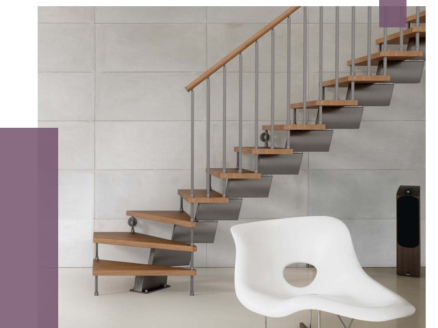 Монтаж модульных лестниц в Тайшете от 6439 руб. 