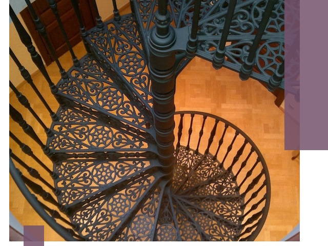 Винтовые лестницы под ключ в Тайшете: производство и монтаж