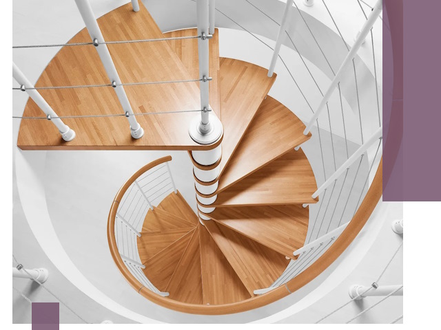 Изготовление винтовых лестниц под ключ в Тайшете