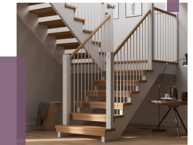 Маршевые лестницы в Тайшете от 38684 руб. — монтаж | ПРОЛЁТ-Тшт