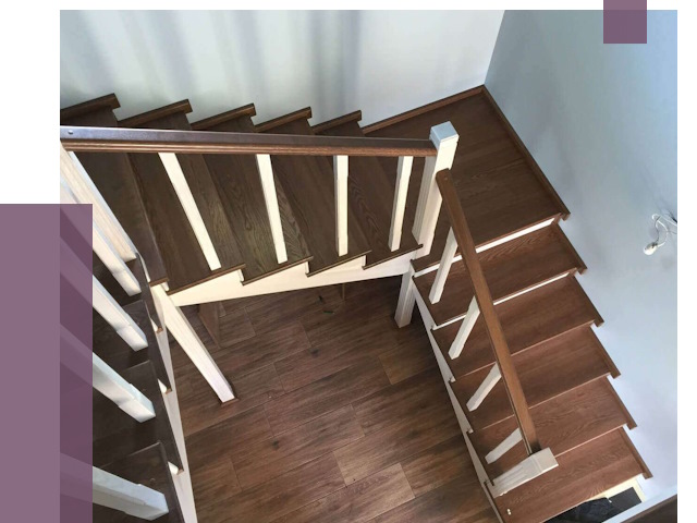 Изготовление П-образных лестниц в Тайшете от 15422 руб.