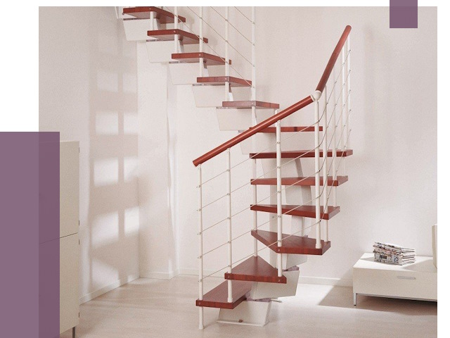 Изготовление лестниц на больцах в Тайшете от 9866 руб. | ПРОЛЁТ-Тшт