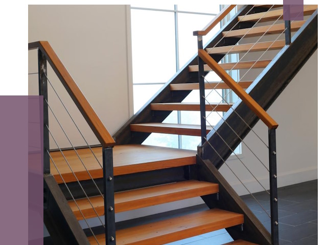 Изготовление лестниц на металлокаркасе в Тайшете от 19212 руб. | ПРОЛЁТ-Тшт