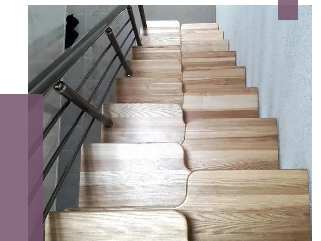 Лестницы гусиный шаг в Тайшете от 13241 руб. под ключ | ПРОЛЁТ-Тшт