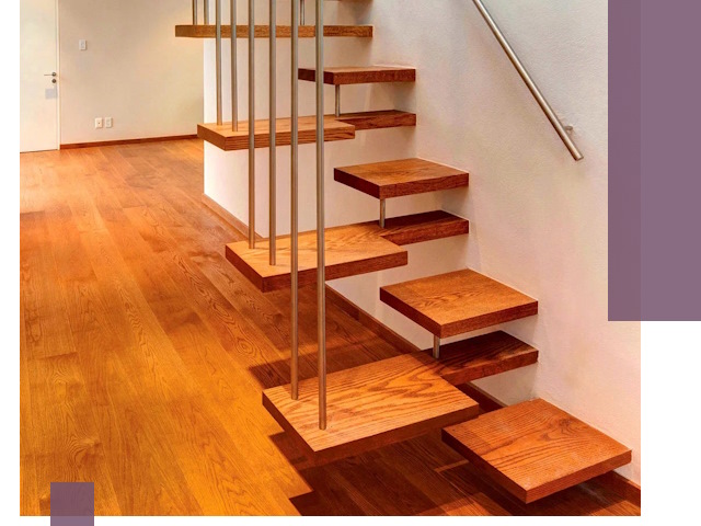 Лестницы «гусиный шаг» на заказ в Тайшете для узких пространств