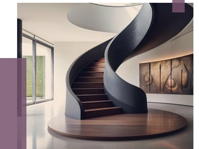 Элитные лестницы под заказ в Тайшете от 192123 руб. — ПРОЛЁТ-Тшт