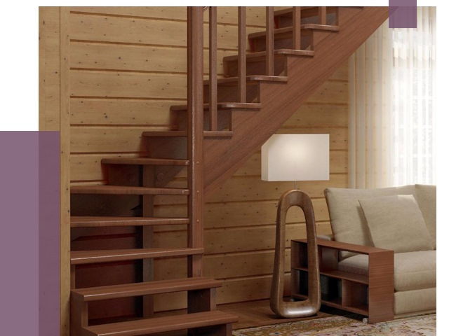 Лестницы эконом класса в Тайшете от 18537 руб. бюджетные решения