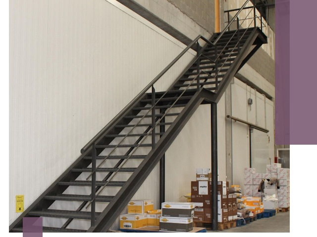 Лестницы для производства в Тайшете — изготовление и монтаж