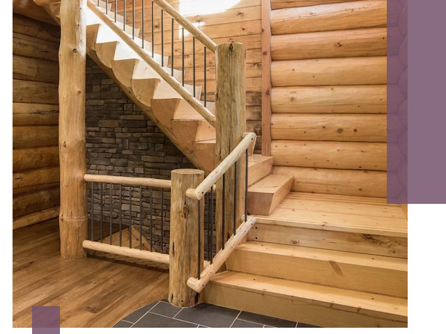 Лестницы в баню под заказ и профессиональный монтаж в Тайшете