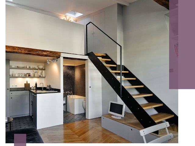 Лестницы на антресоль под ключ в Тайшете — изготовление и монтаж