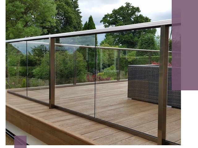 Алюминиевые перила на заказ в Тайшете — монтаж и гарантия