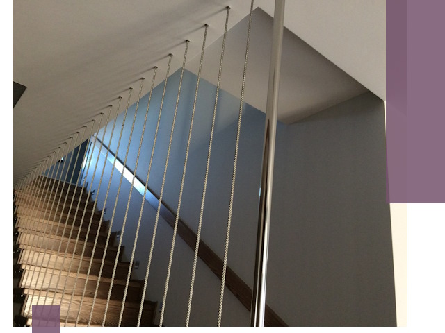 Тросовые перила под ключ в Тайшете — производство и монтаж