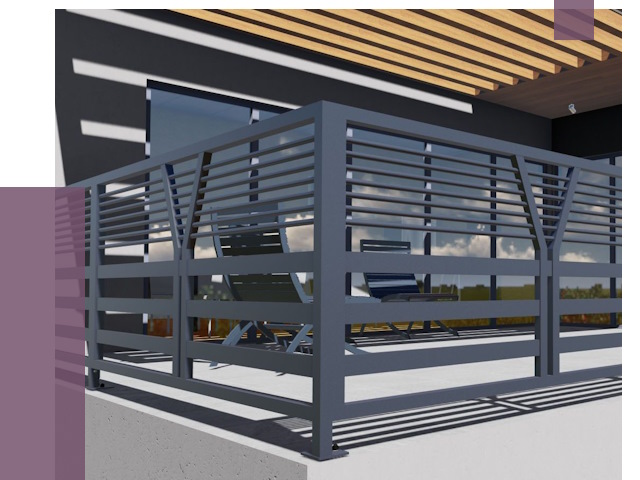 Изготовление балконных ограждений в Тайшете от 10904 руб. | ПРОЛЁТ-Тшт