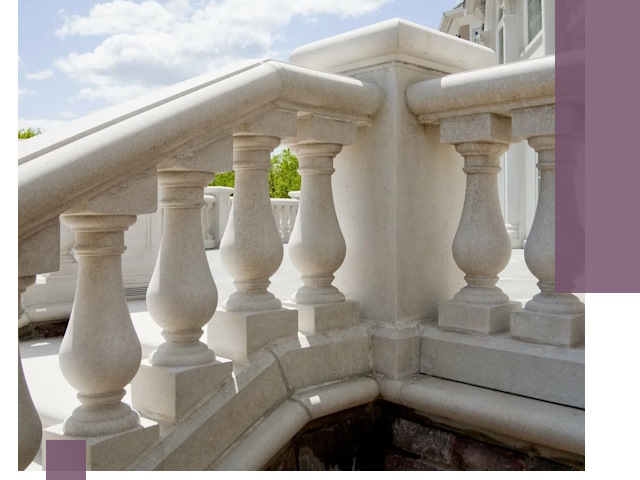 Балюстрады из металла и камня под ключ в Тайшете