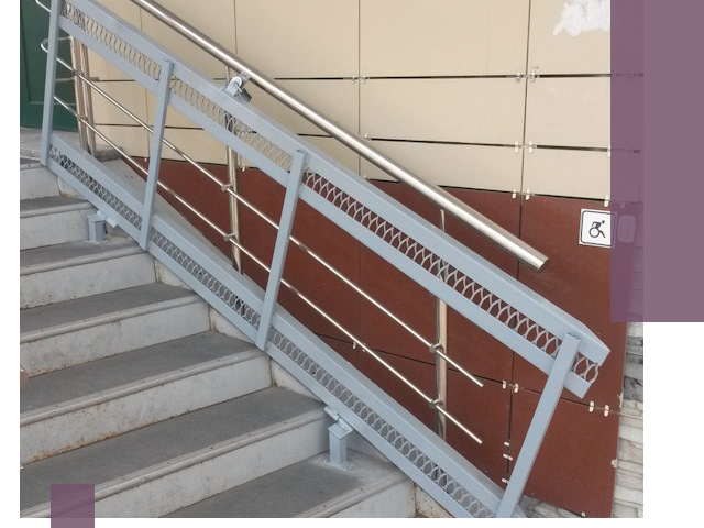 Изготовление откидных пандусов под ключ в Тайшете