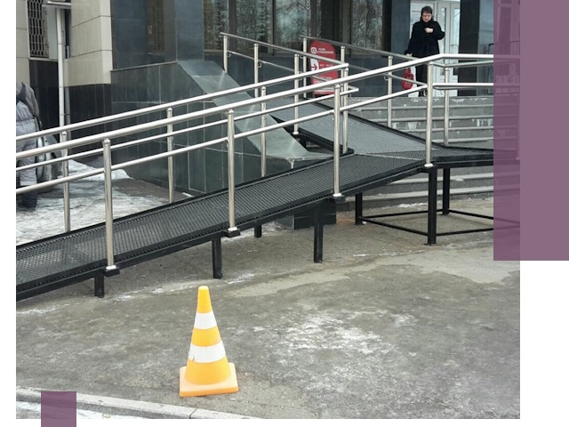 Стационарные пандусы под ключ в Тайшете — изготовление и монтаж