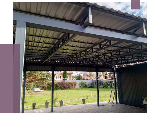 Монтаж навесов в Тайшете от 7477 руб. — установка навеса | ПРОЛЁТ-Тшт