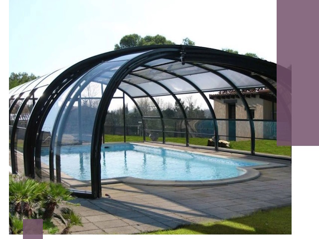 Навесы для бассейна в Тайшете: изготовление и монтаж под ключ