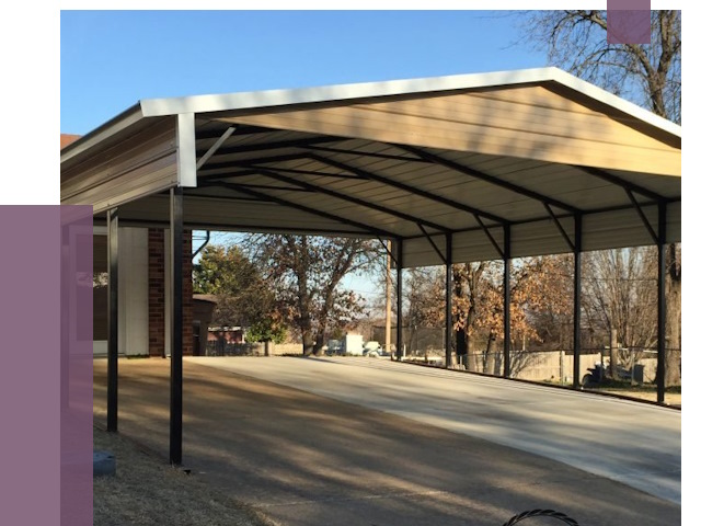 Двускатные навесы в Тайшете от 8152 руб.  | ПРОЛЁТ-Тшт