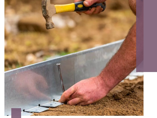 Монтаж металлических бордюров в Тайшете быстро и качественно