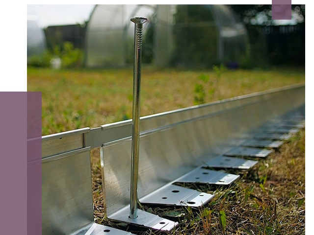 Металлические бордюры для газона в Тайшете от 4362 руб. | ПРОЛЁТ-Тшт