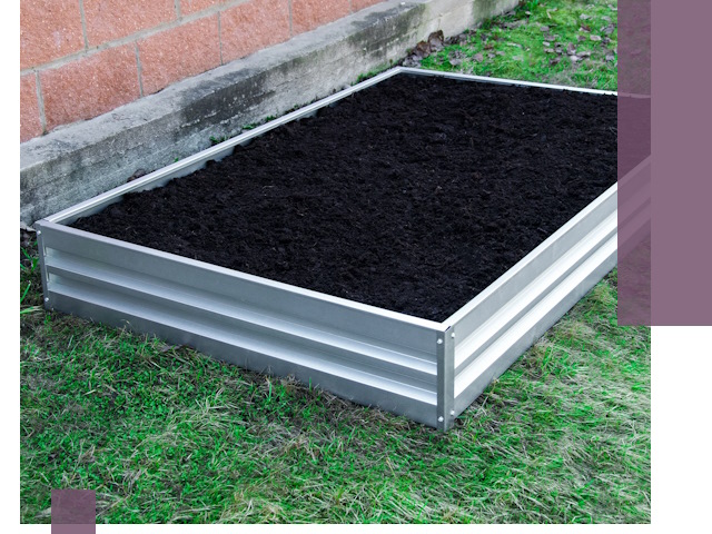 Металлические бордюры для грядок в Тайшете: прочность и аккуратность