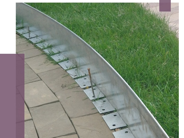 Металлические бордюры для тротуаров в Тайшете от 8827 руб.