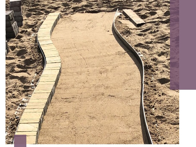 Металлические бордюры для тротуаров в Тайшете — прочные и долговечные