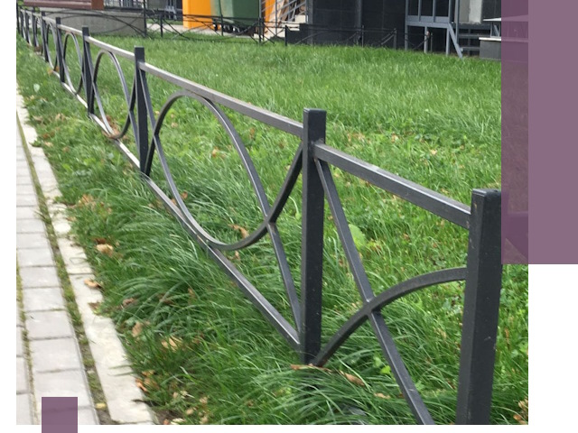 Газонные ограждения из металла в Тайшете — монтаж и продажа