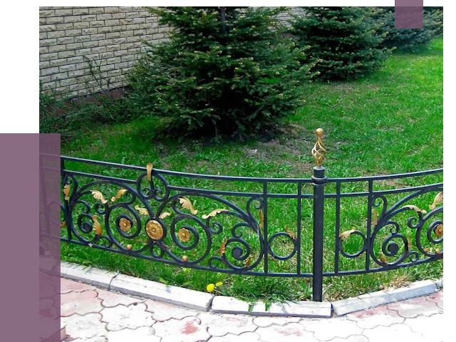 Кованые газонные ограждения в Тайшете от 7737 руб. — ПРОЛЁТ-Тшт