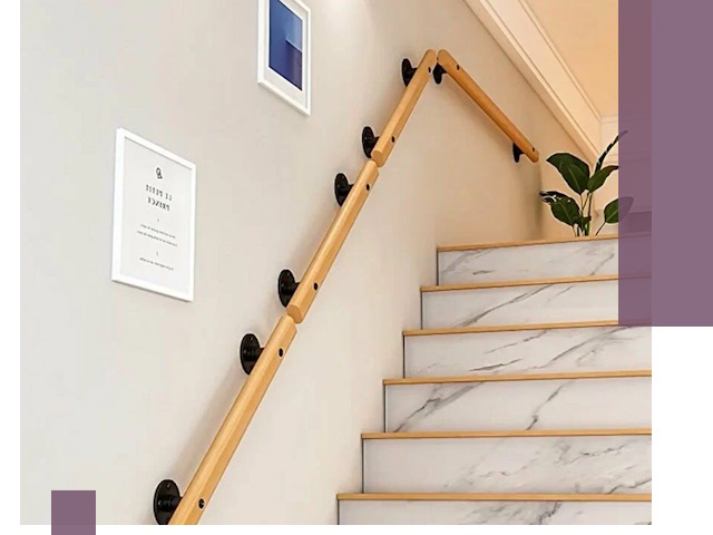 Поручни металлические и деревянные под ключ в Тайшете