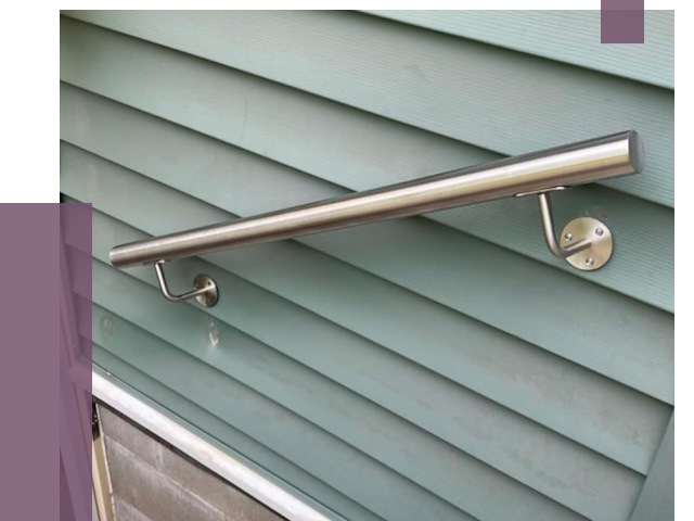 Поручни из нержавеющей стали в Тайшете от 7789 руб.  | ПРОЛЁТ-Тшт