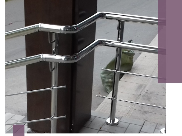 Монтаж поручней из нержавеющей стали в Тайшете качественно и быстро